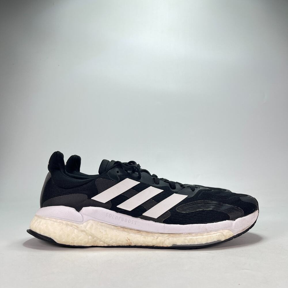 Adidas Solarboost 4 Core Black Cloud White Running Shoes GX3038 Men's Size 12